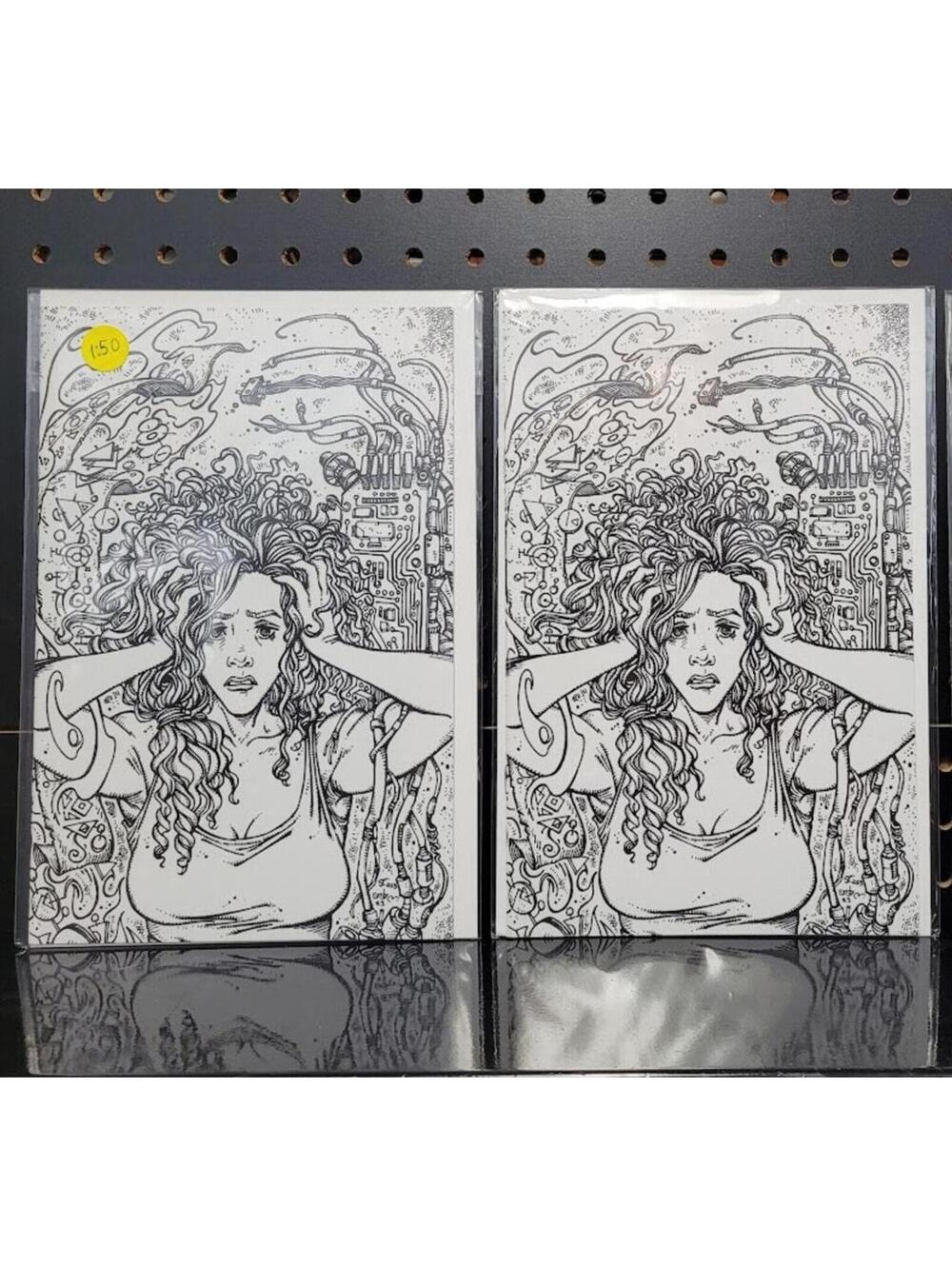 TMNT #147 Lot of 2 1:50 RI Eastman Sketch Variant NM